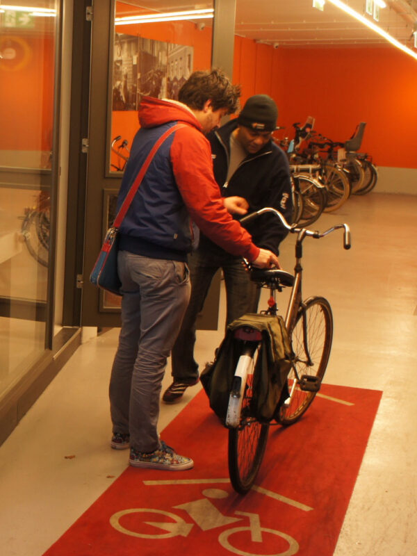 Ontwerp fietsenstalling Stadhuis